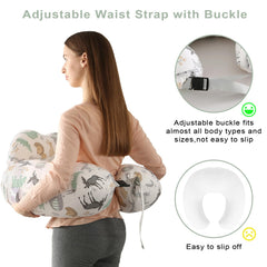 BATTOP nursing pillow features extra top pillow for added mom support.