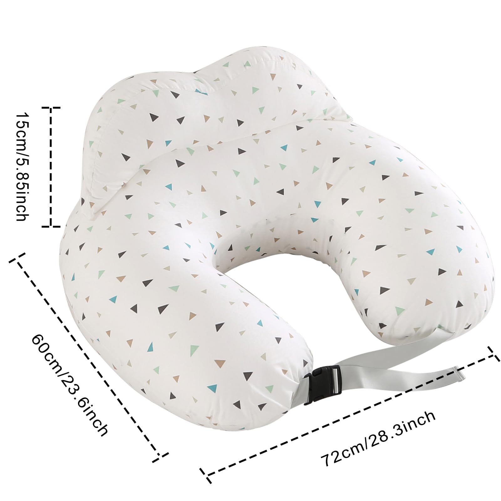 BATTOP nursing pillow-plus-size-friendly design accommodates a wider range of body types.
