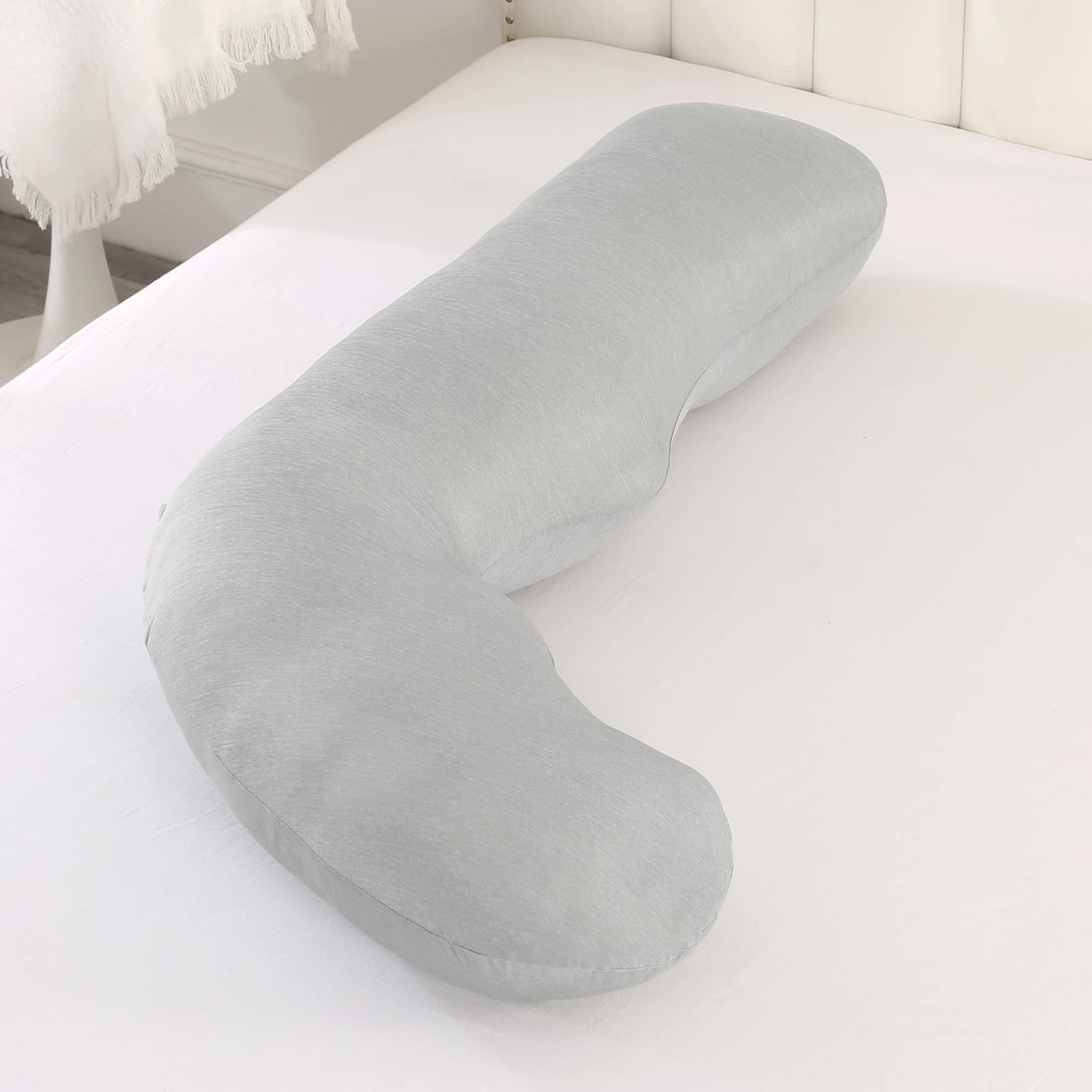 BATTOP pregnancy pillow lifestyle use shows versatile comfort for daily routines.