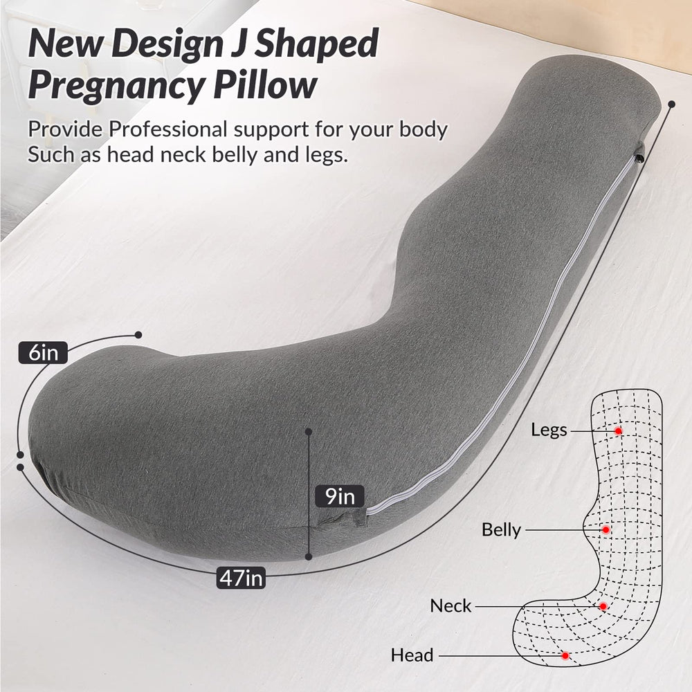 BATTOP pregnancy pillow hips knees support position for rest and relief