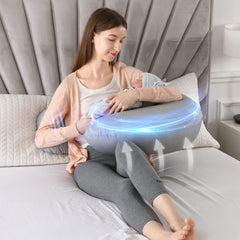 BATTOP pregnancy pillow tummy support aids comfort for expectant mothers.
