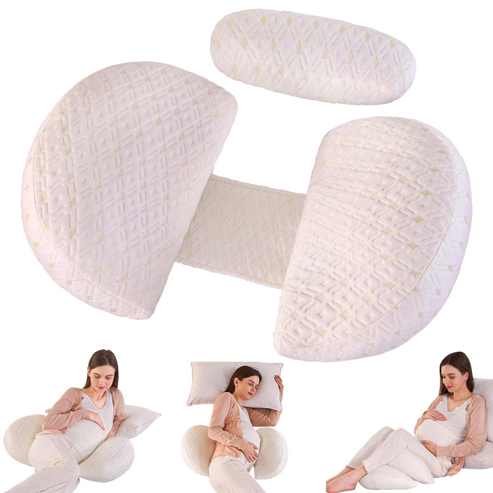 BATTOP lightweight wedge pillow easy to move between positions.