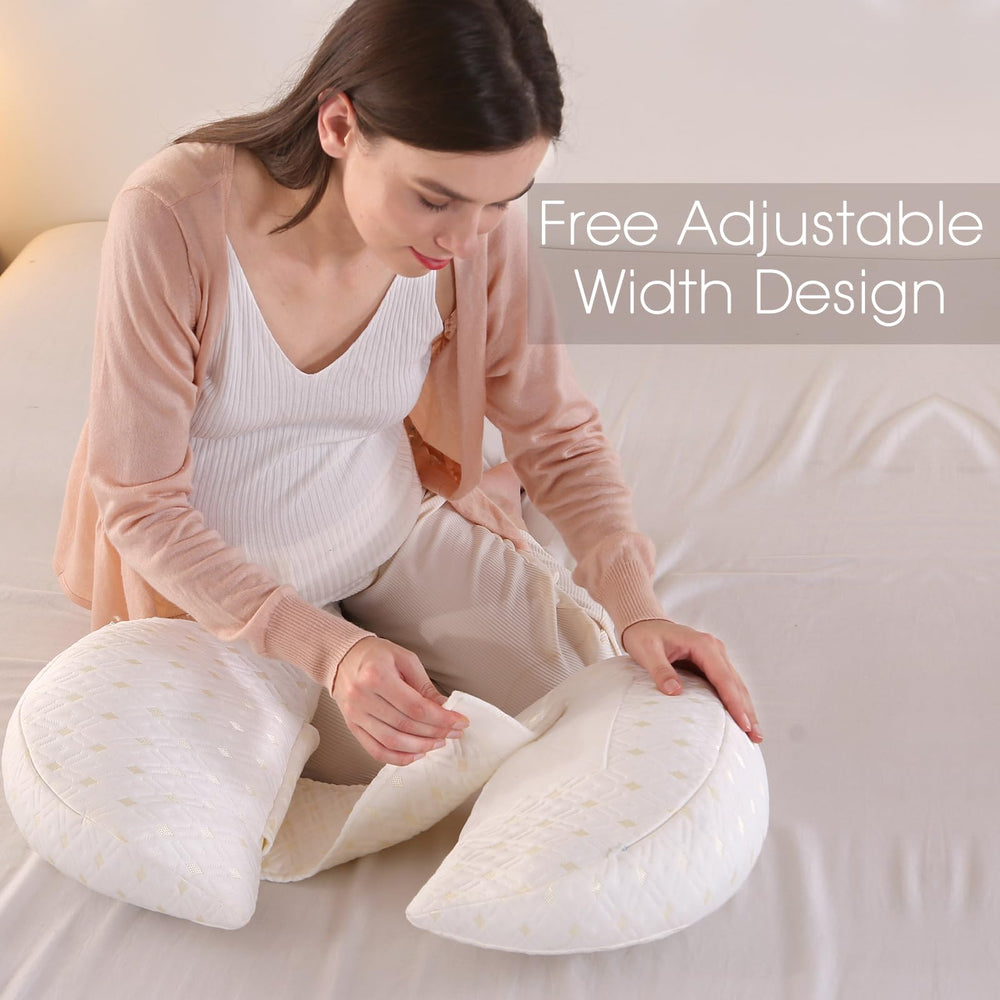 BATTOP portable travel wedge pillow fits in small spaces.