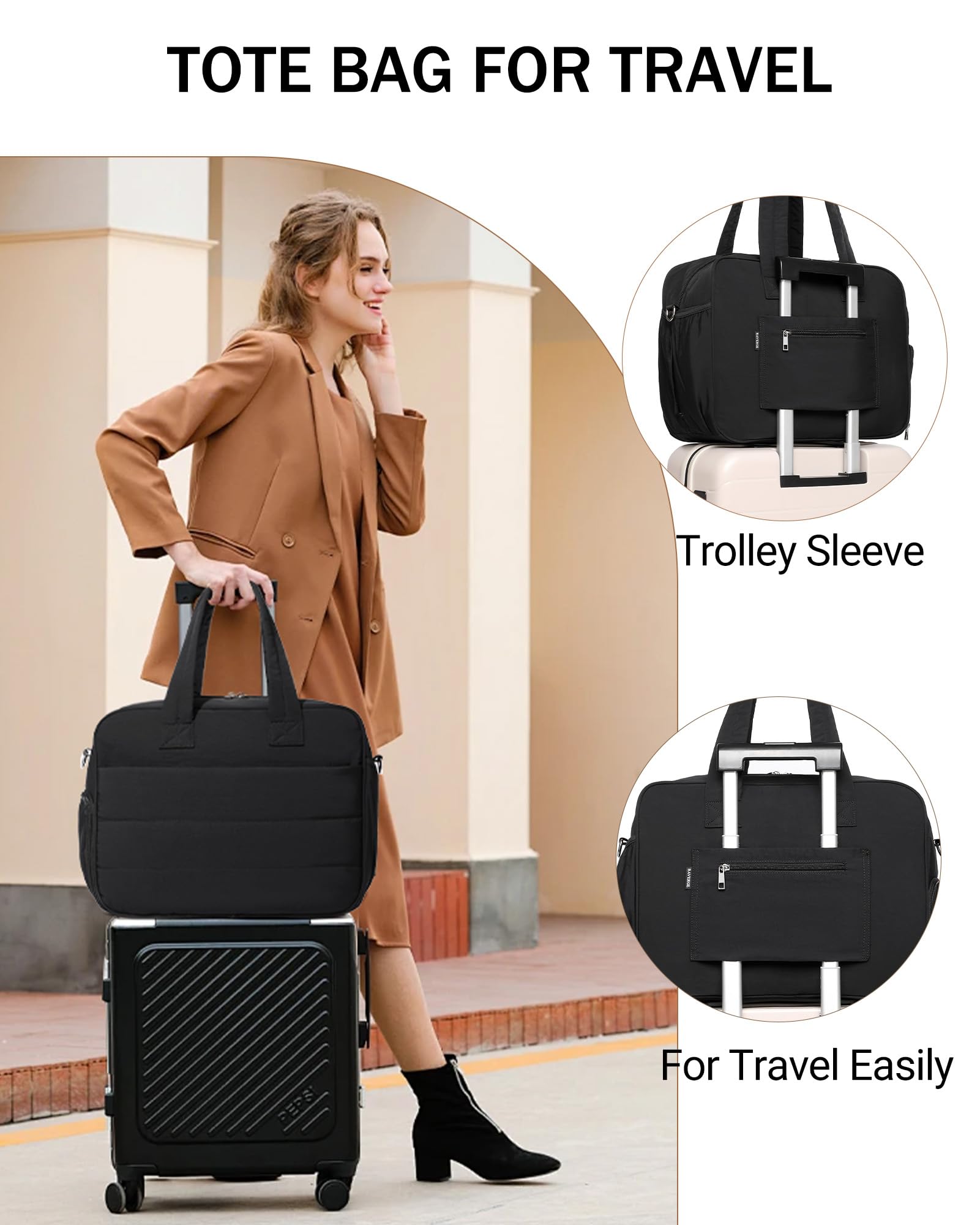 BAVERGE puffer quilted design blends style with practical everyday use