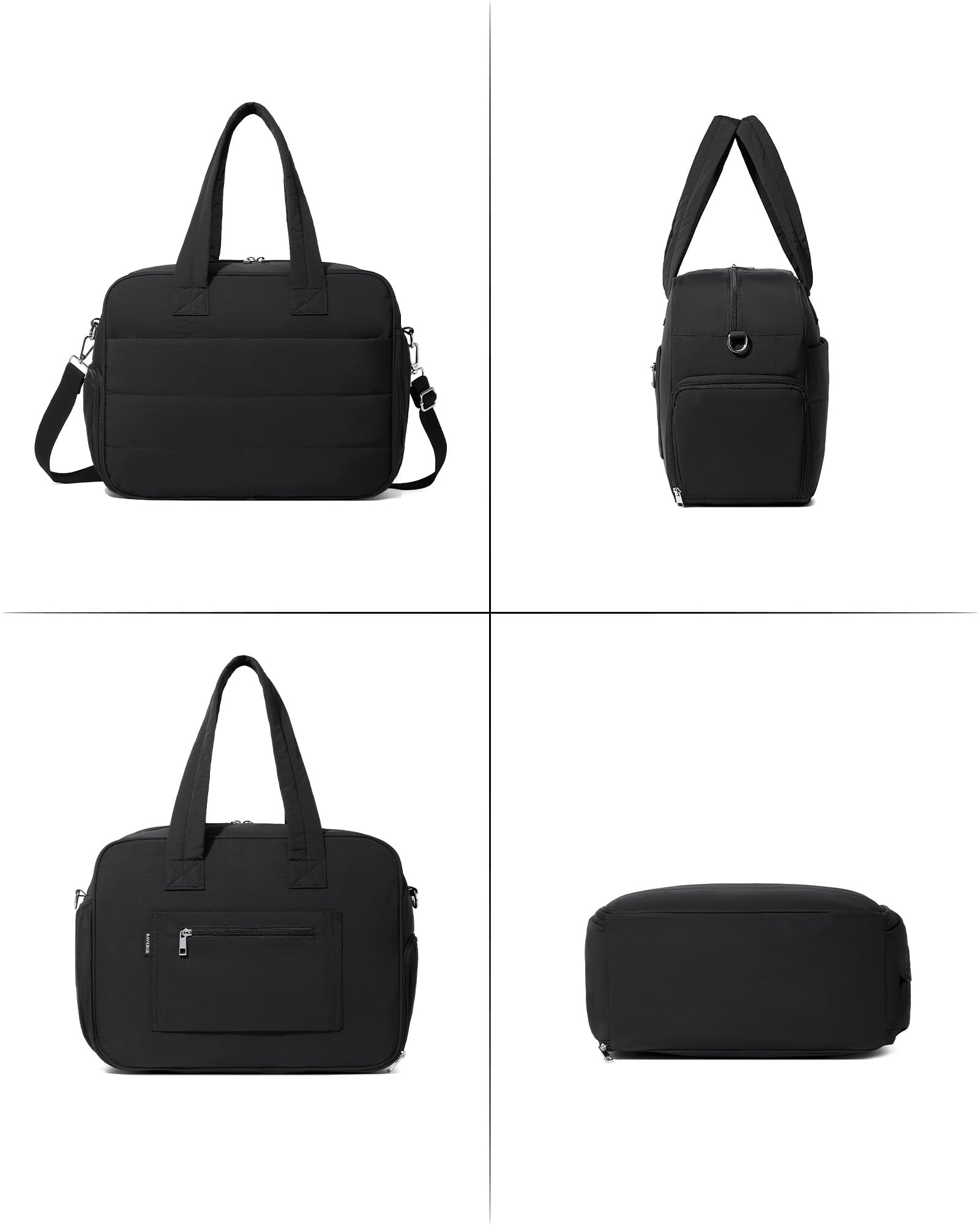BAVERGE diaper bag offers water-resistant, lightweight construction for busy days