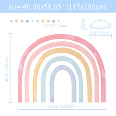 Bawusou cloud wall stickers pair adds soft, playful accents ideal for kids' spaces.
