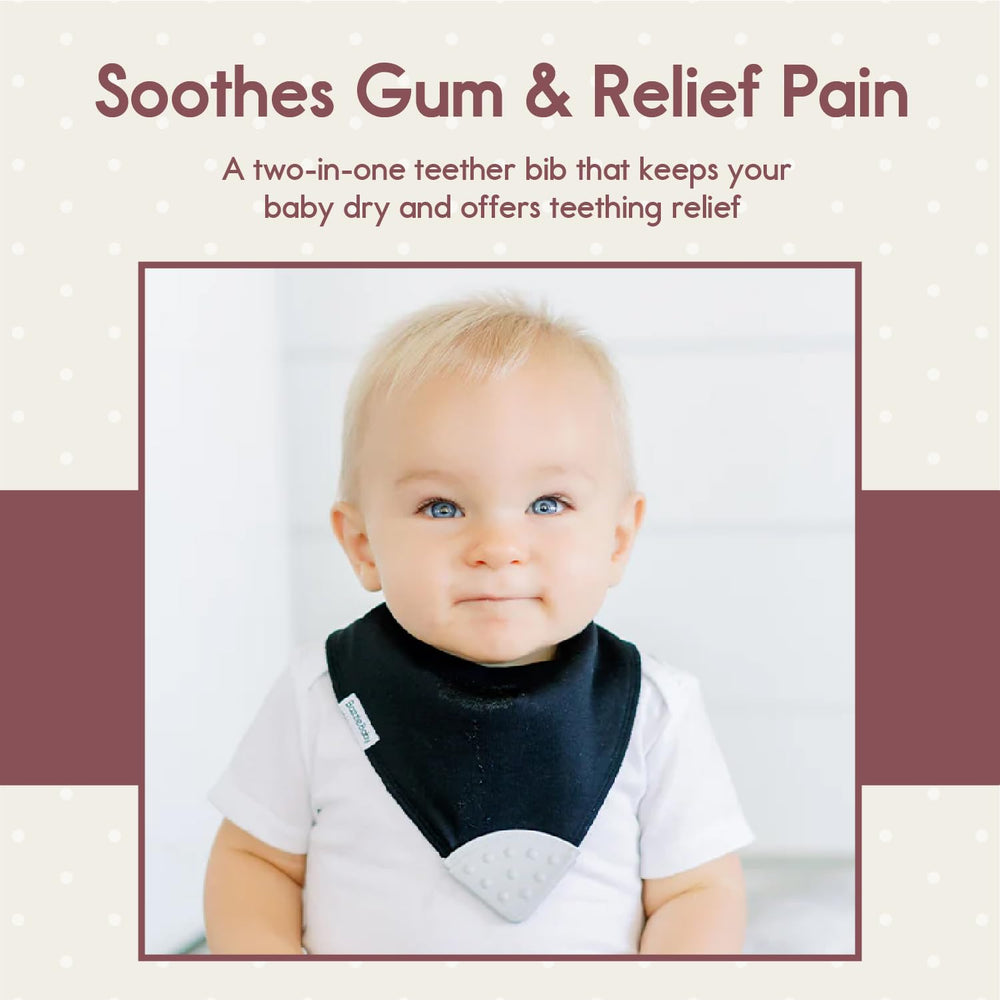 Bazzle Baby Bandana Teething Bib gift-set image suggests a thoughtful ready-to-gift option.