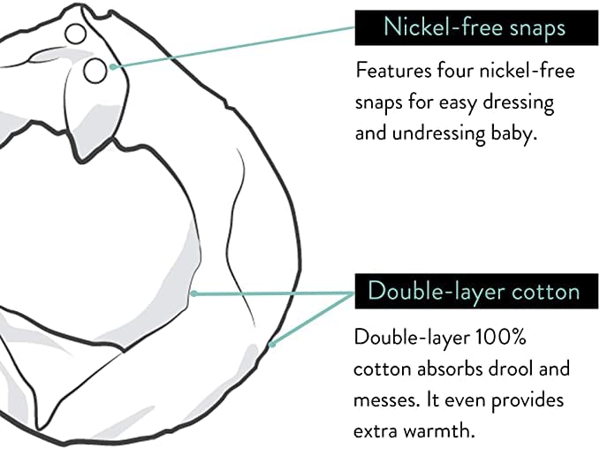 Bazzle Baby Bandobib ideal for mealtime and outdoor messes.