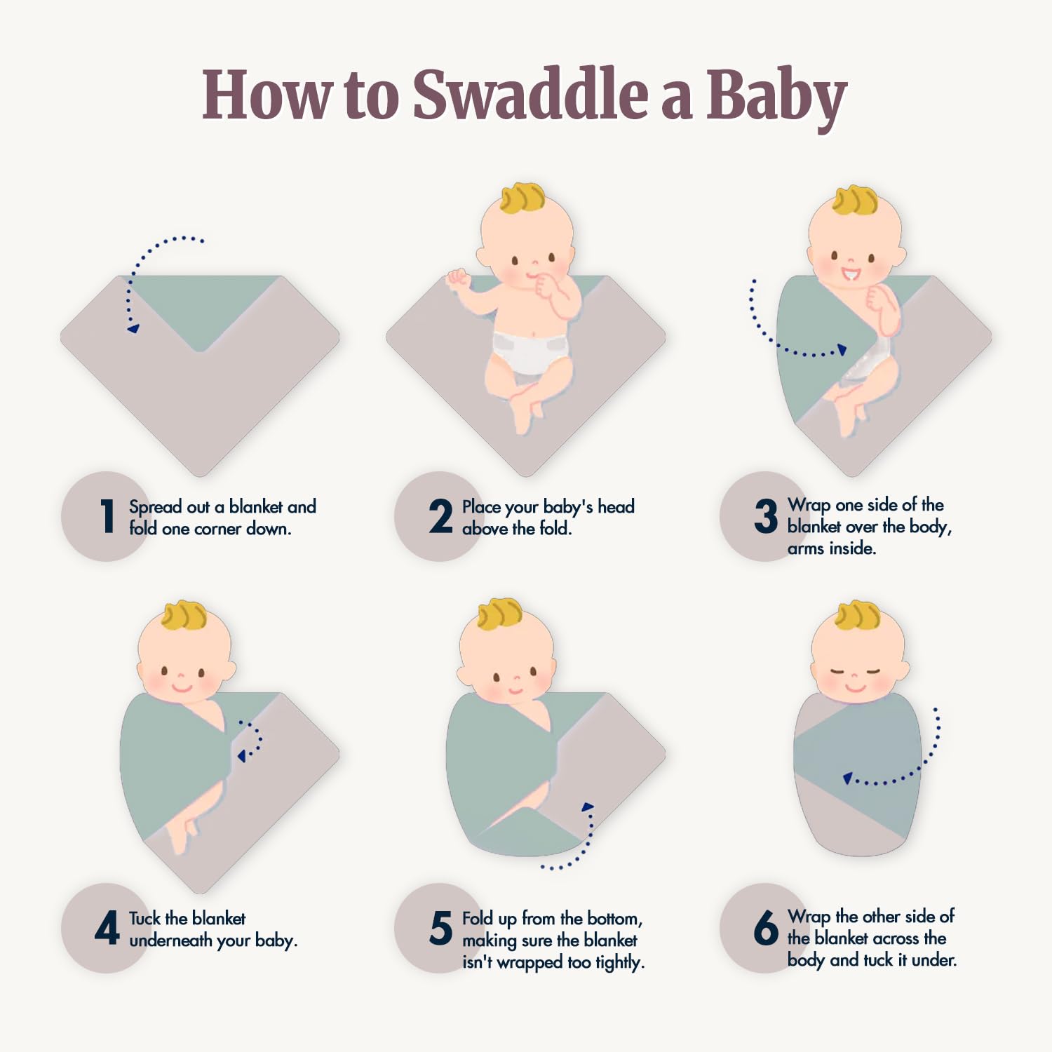 Bazzle Baby swaddle gift-ready packaging ideal for baby showers