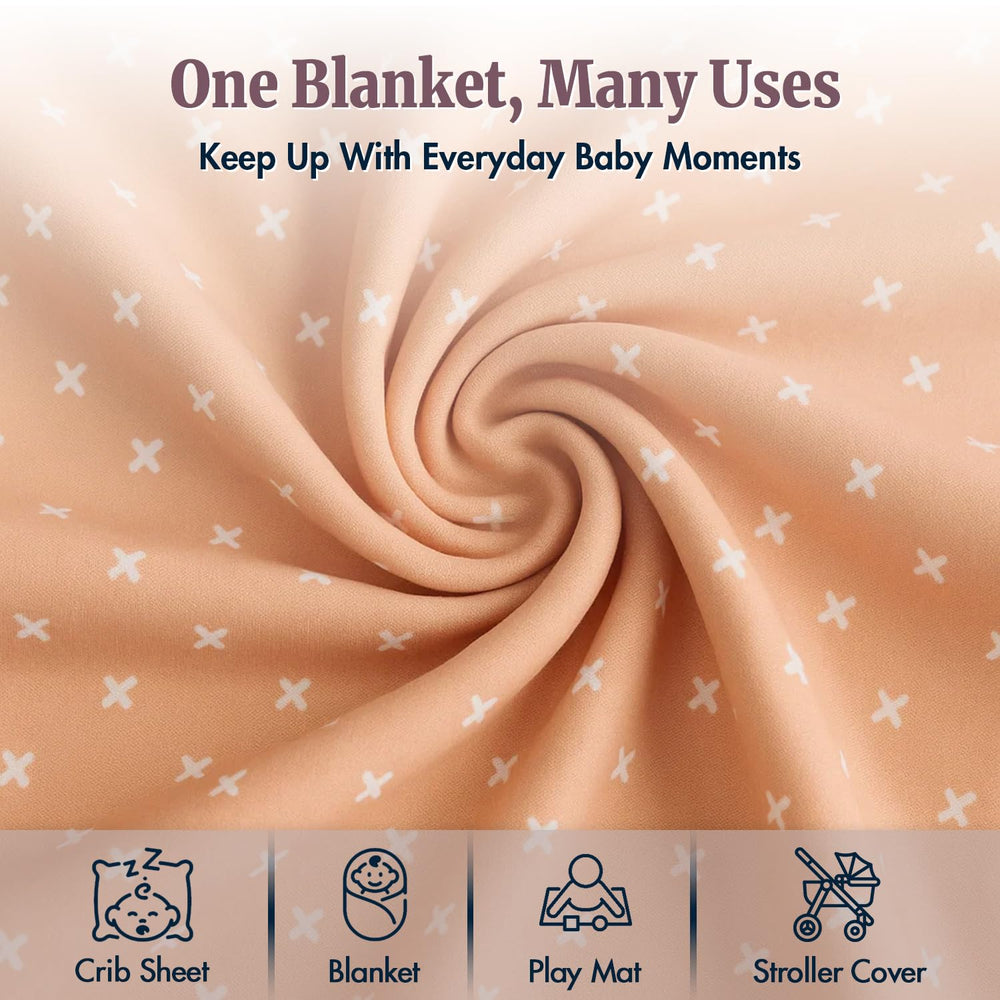 Bazzle Baby swaddle neutral design suited for boys and girls