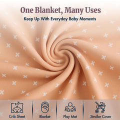 Bazzle Baby swaddle neutral design suited for boys and girls