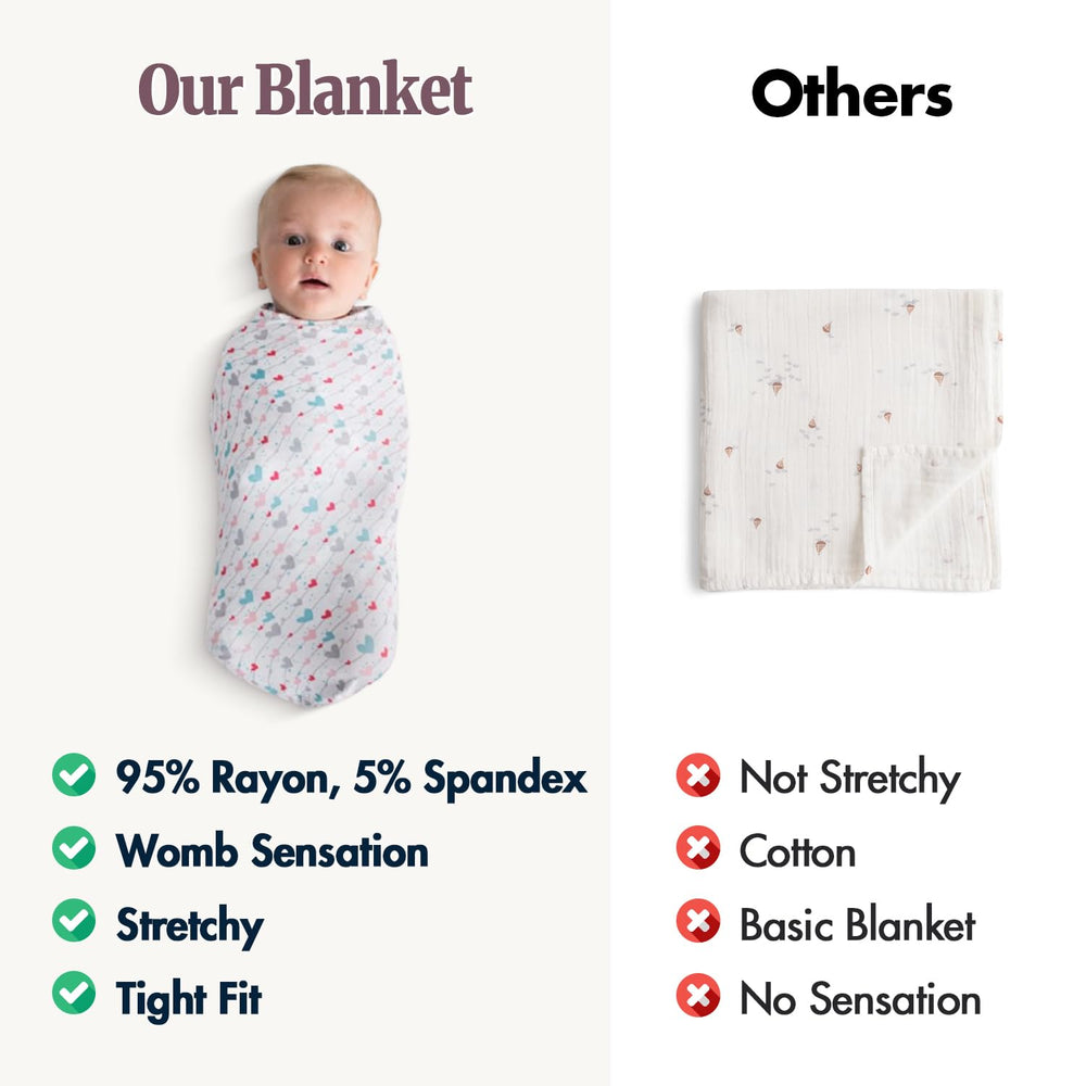 Bazzle Baby Sweetheart easy-care machine-washable fabric.