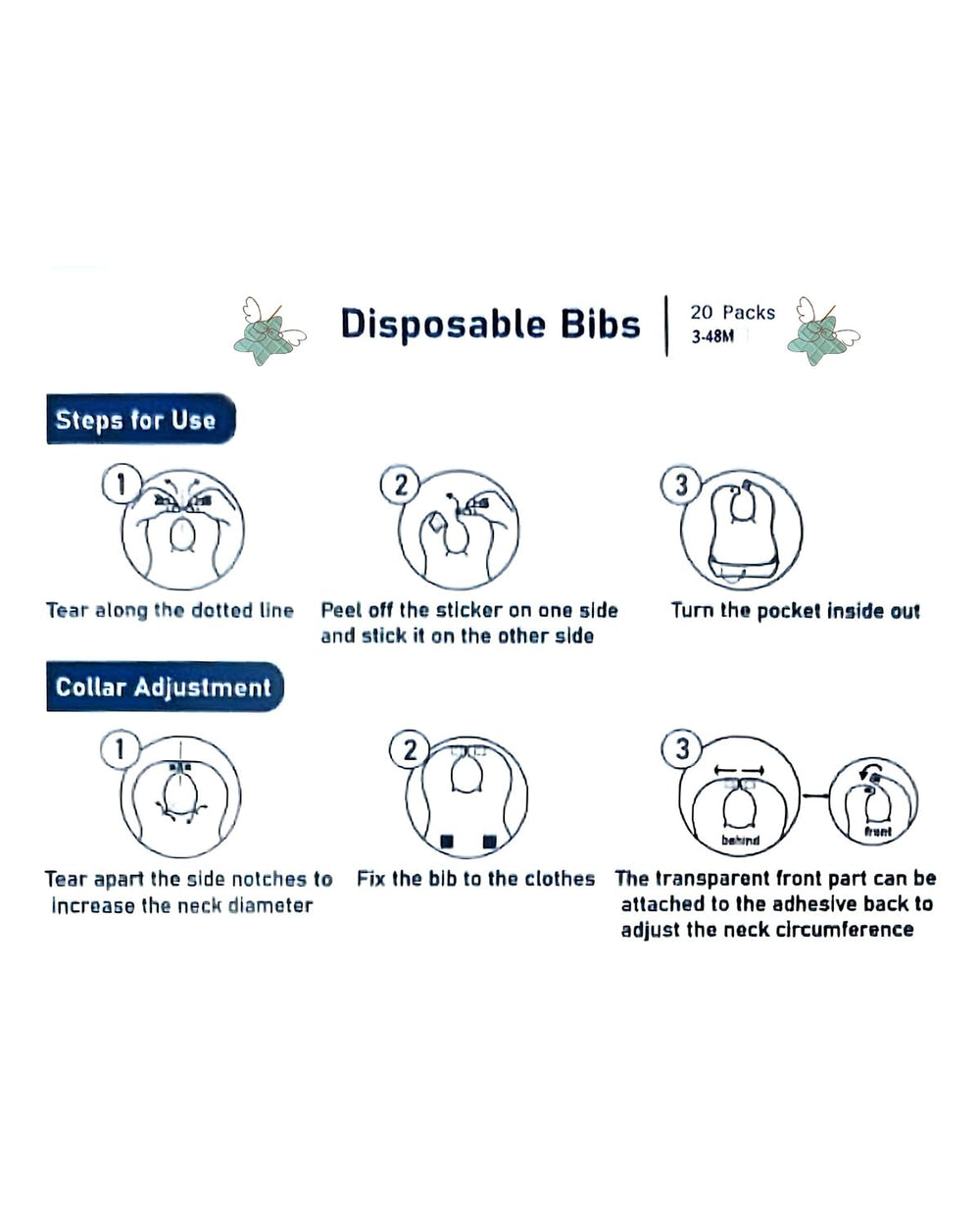 BBabebe lightweight bibs ideal for on-the-go families