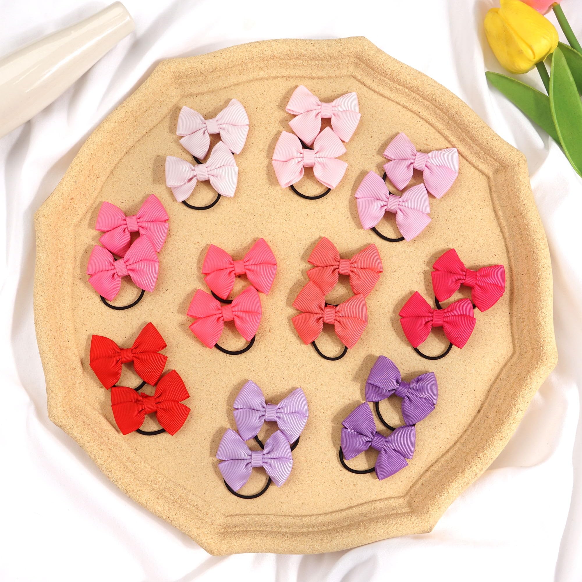 BBGifts crease-free baby hair ties minimize hair snag and fuss