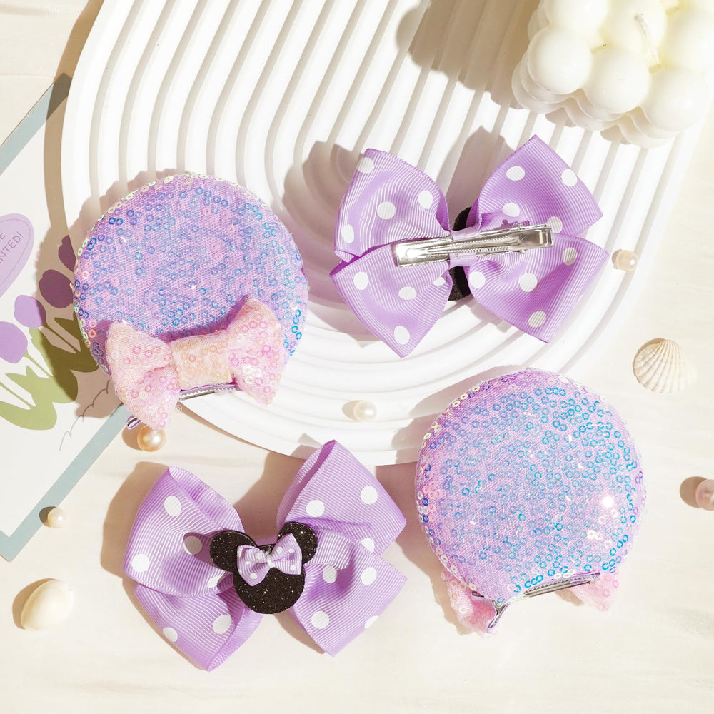 BBGifts ear-bows size 3.5-4 inches comfy fit for kids and adults