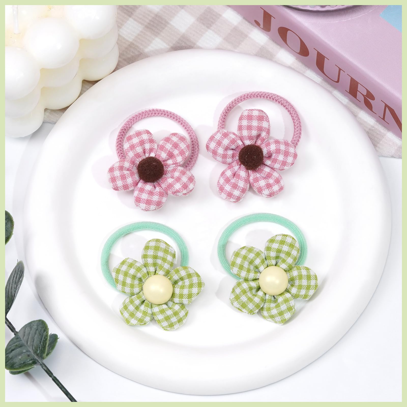 BBGifts easy to use hair ties for quick toddler hairstyles during outings