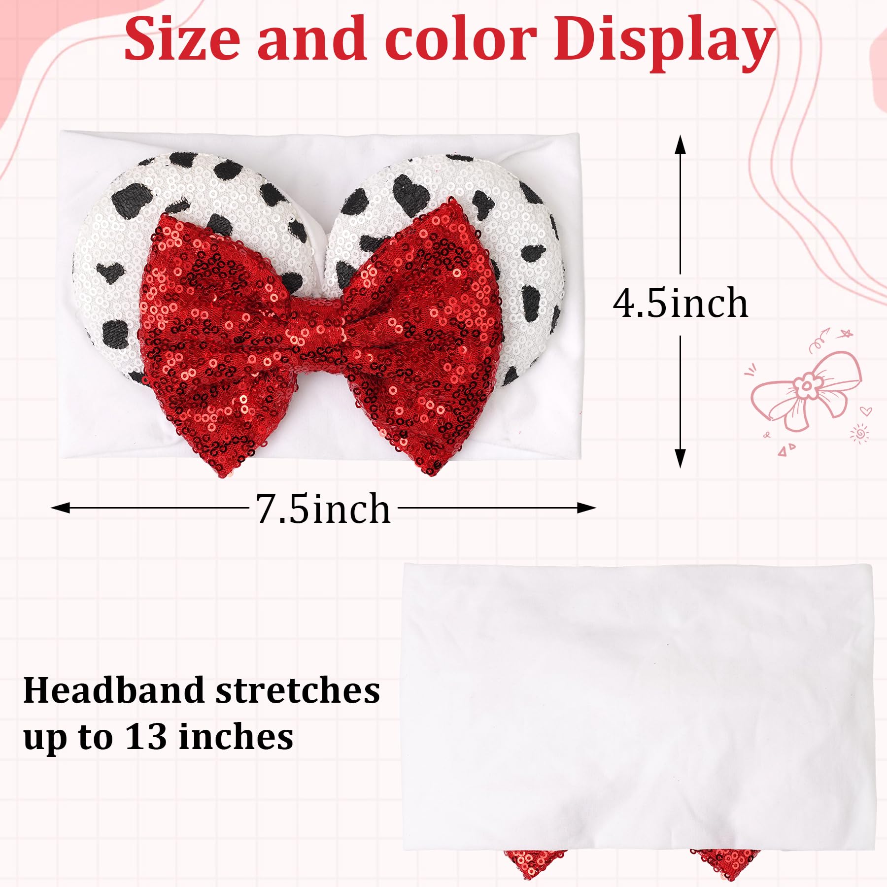 BBGifts elastic band attachment ensures gentle fit on sensitive heads