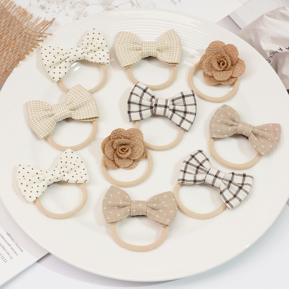 BBGifts flower accents decorative 1.3-inch flowers add charm to hairstyles.