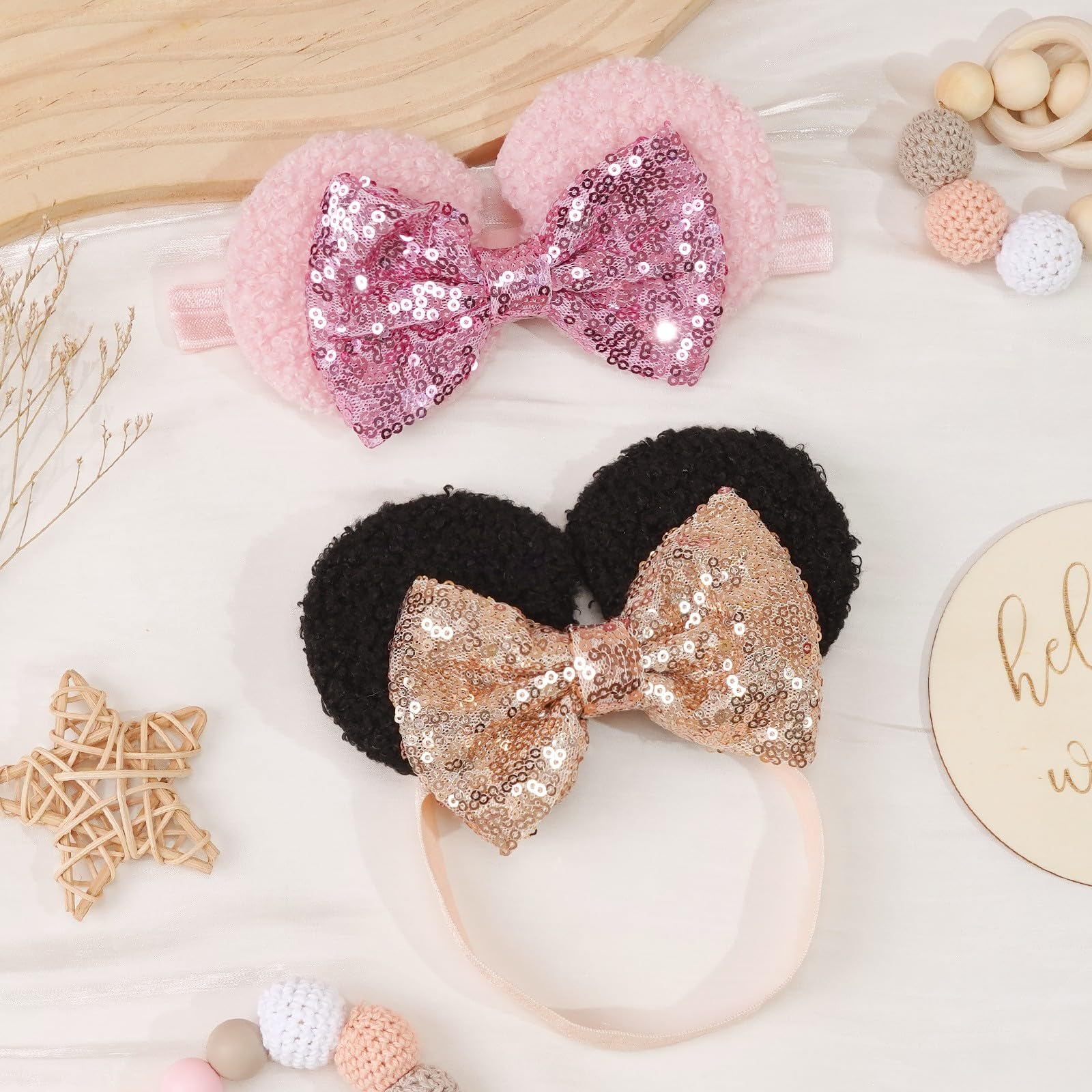 BBGifts gift-ready mouse ear headbands set for celebrations