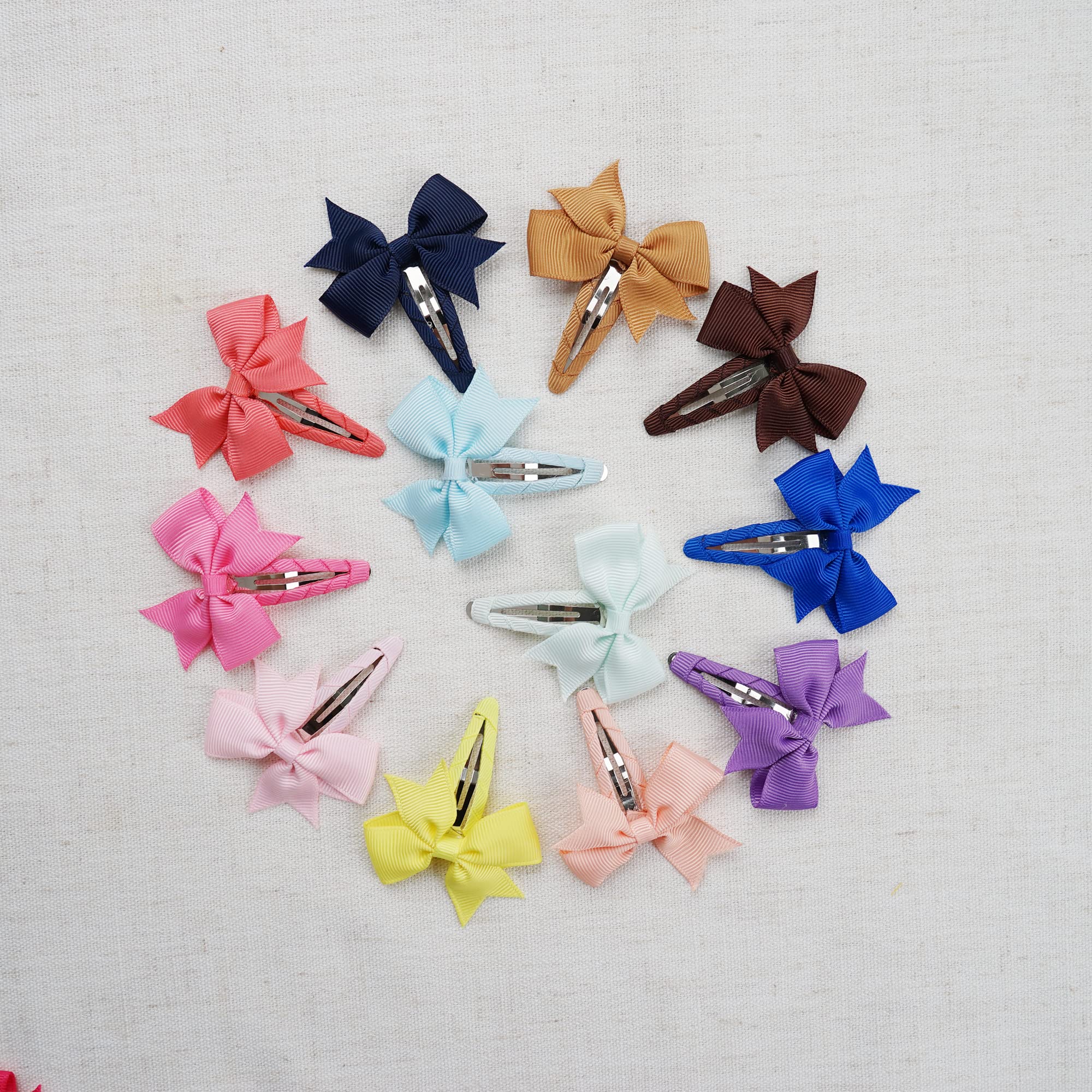 BBGifts 40 pieces come in 20 color pairs for versatile styling.
