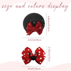 BBGifts grosgrain bow hair clip focuses on durable, easy-to-use styling for girls.