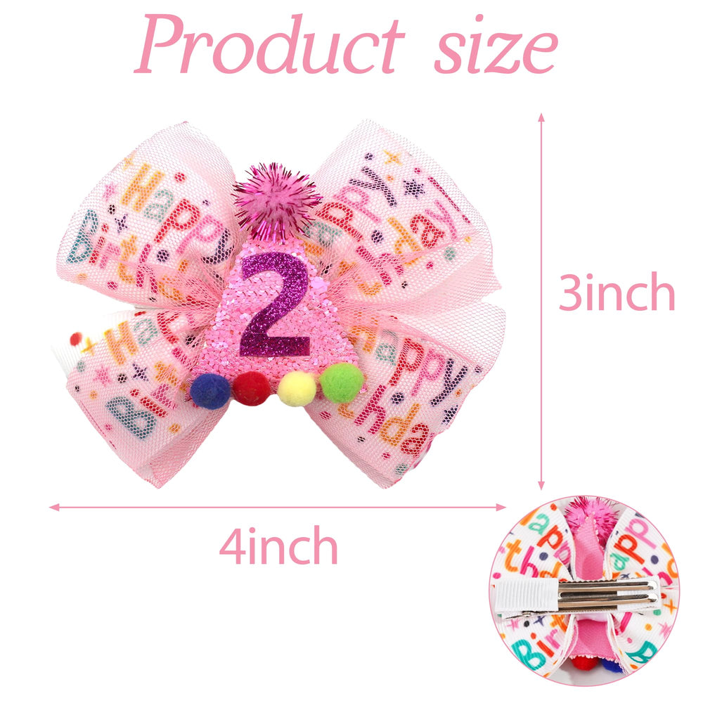 BBGifts ice cream ribbon bow brings festive detail to outfits.