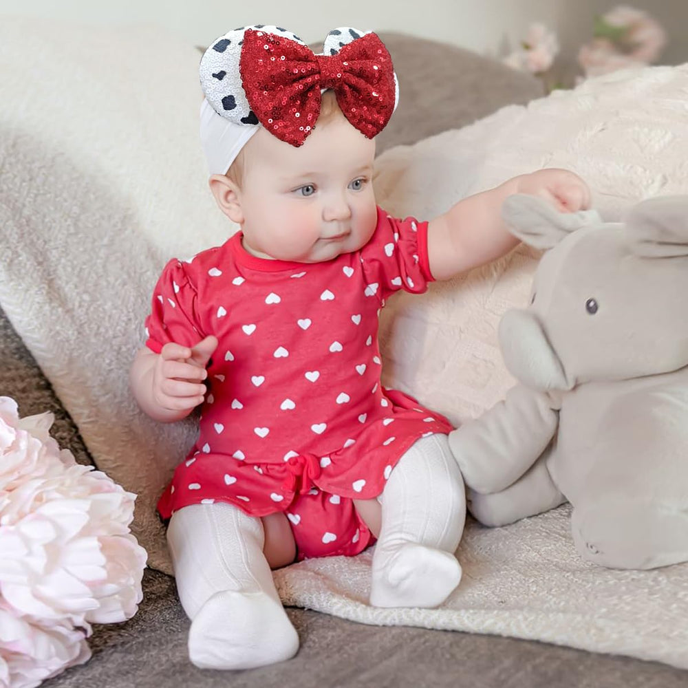 BBGifts headband worn by kids for cute birthday photos