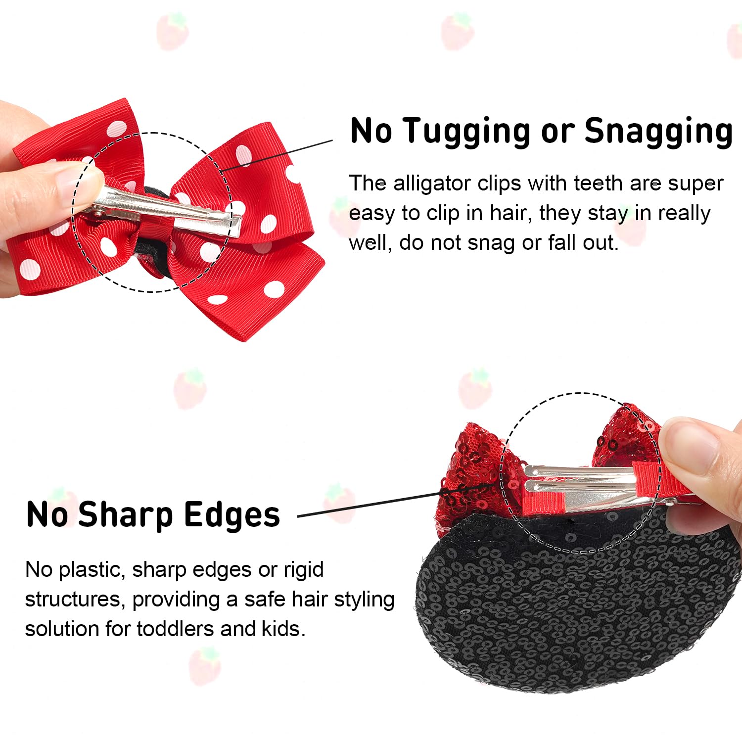 BBGifts mouse ears and bows package offers versatile accessories for various occasions.