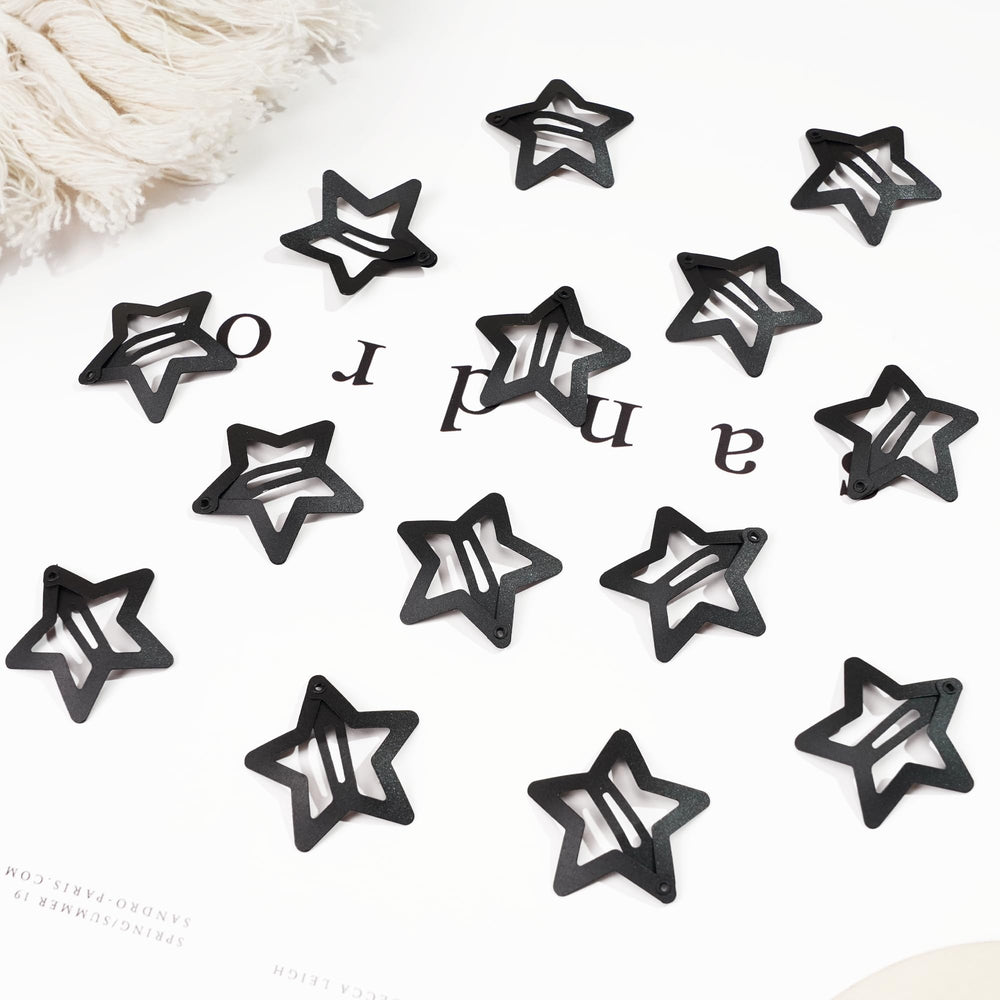BBGifts non-slip star hair clip ensures secure styling for kids and adults.