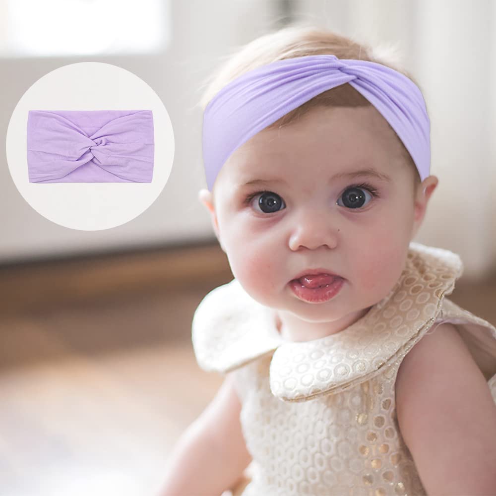 BBGifts nylon fabric headbands with soft texture and neat craftsmanship