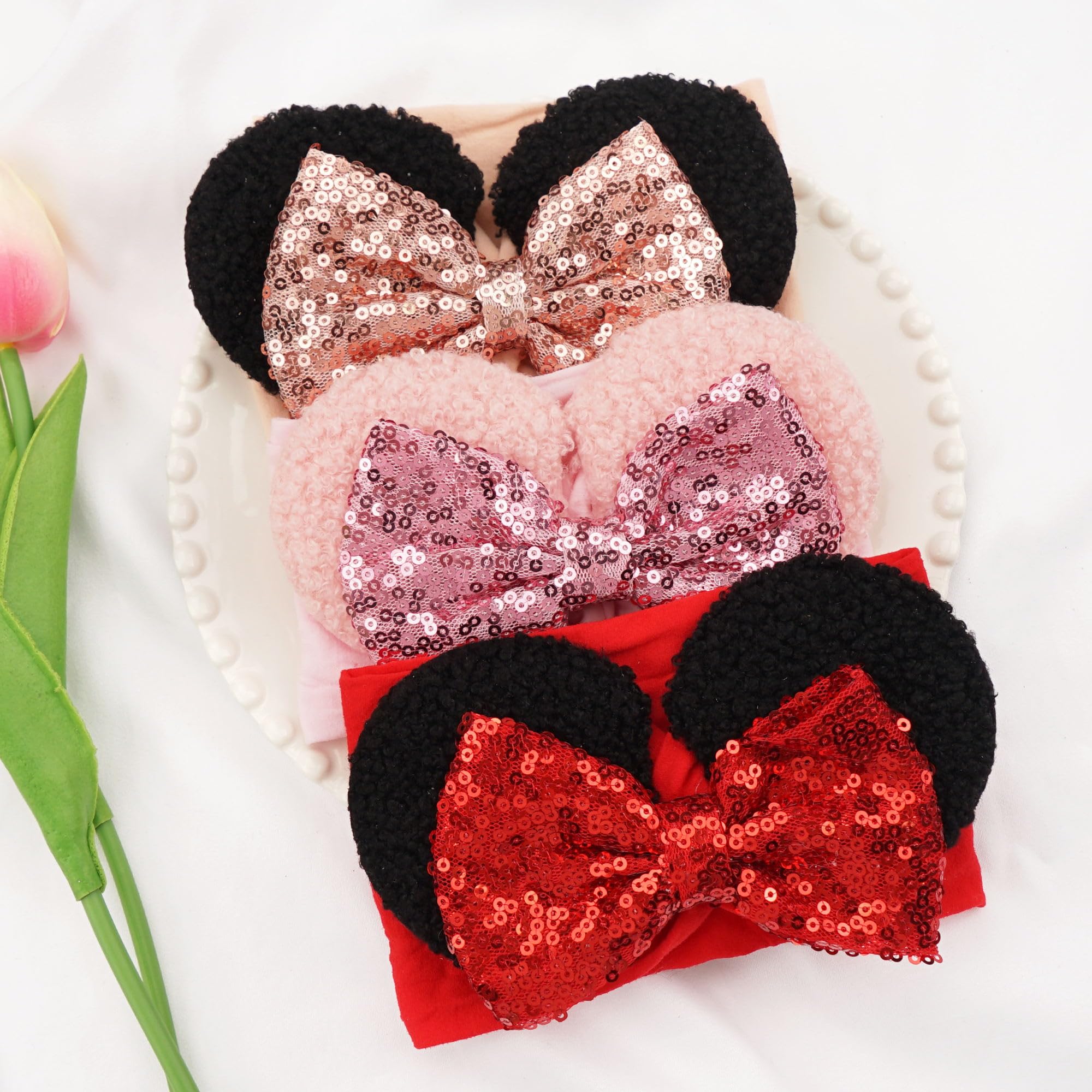 BBGifts mouse ears headbands suit birthdays, Halloween, and festive celebrations.
