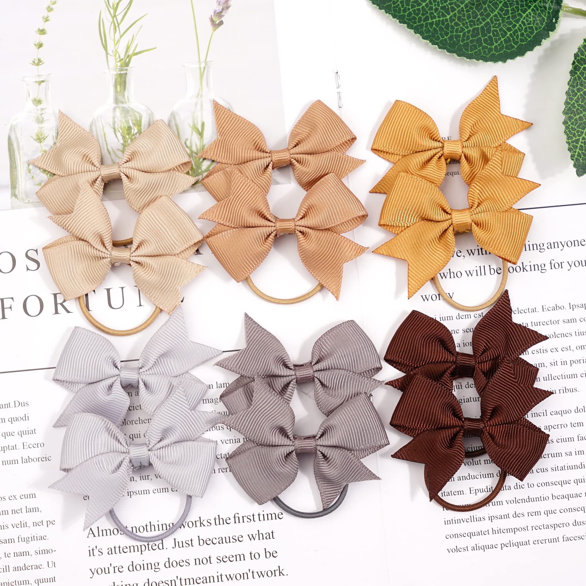 BBGifts pigtail pony tail hair accessory demonstrates versatile styling.