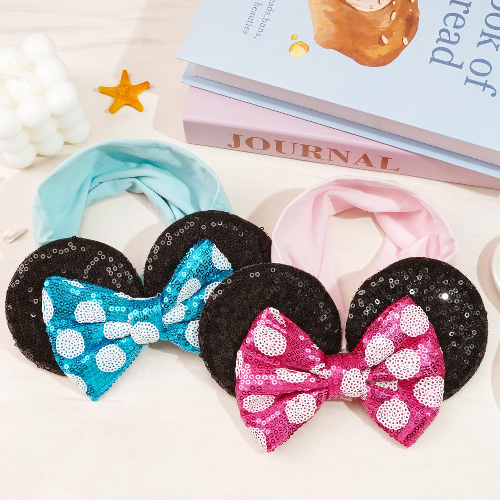 BBGifts two-piece headband set showcases party-ready hair accessories