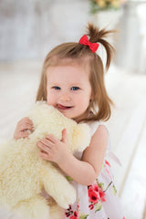 BBGifts tiny hair ties with bows for toddlers great for pigtails and daily wear.