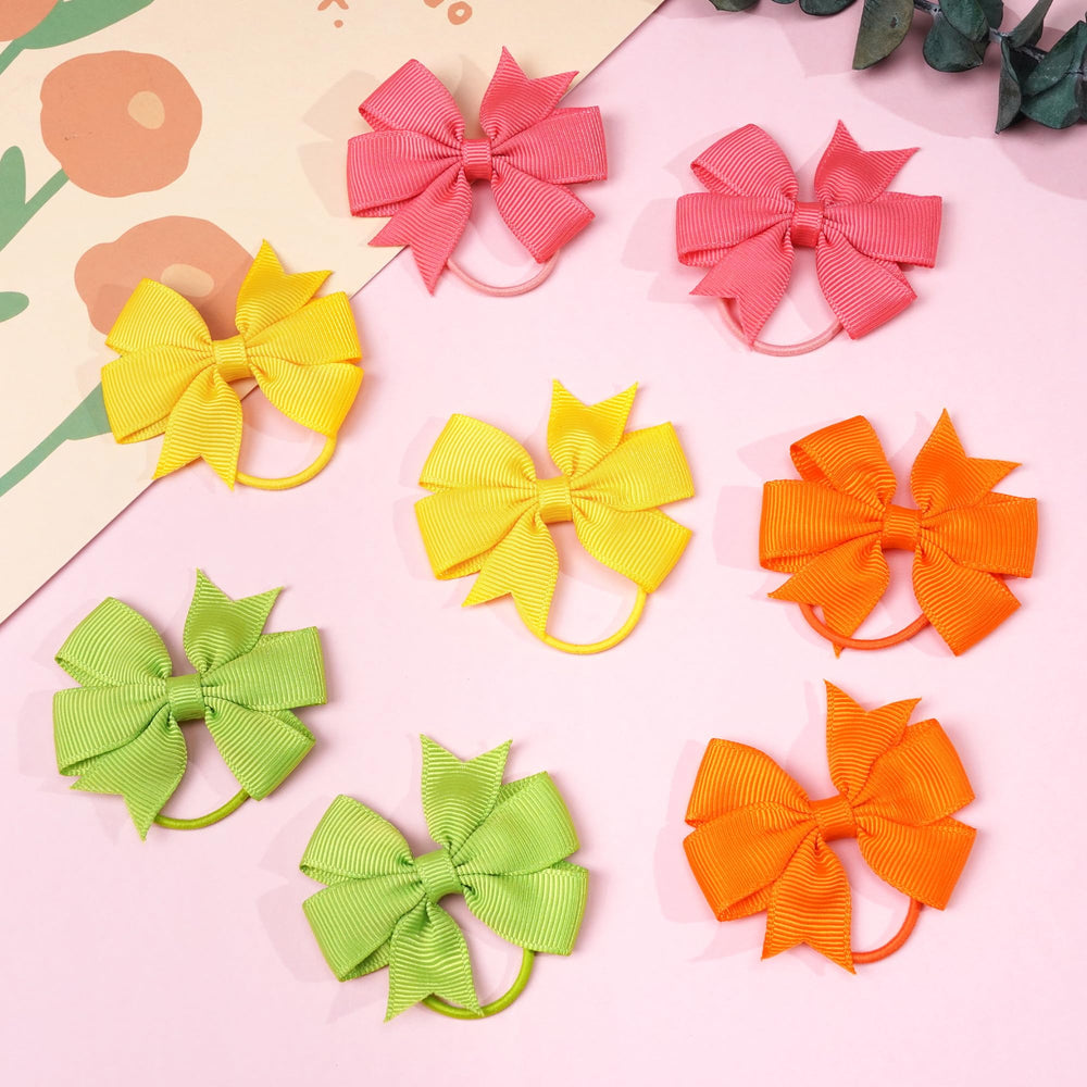 BBGifts tiny pinwheel bows ideal for bangs and ponytails