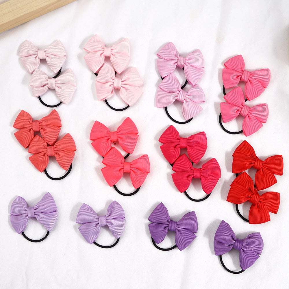 BBGifts toddler bows and ponytail holders ideal for daily wear