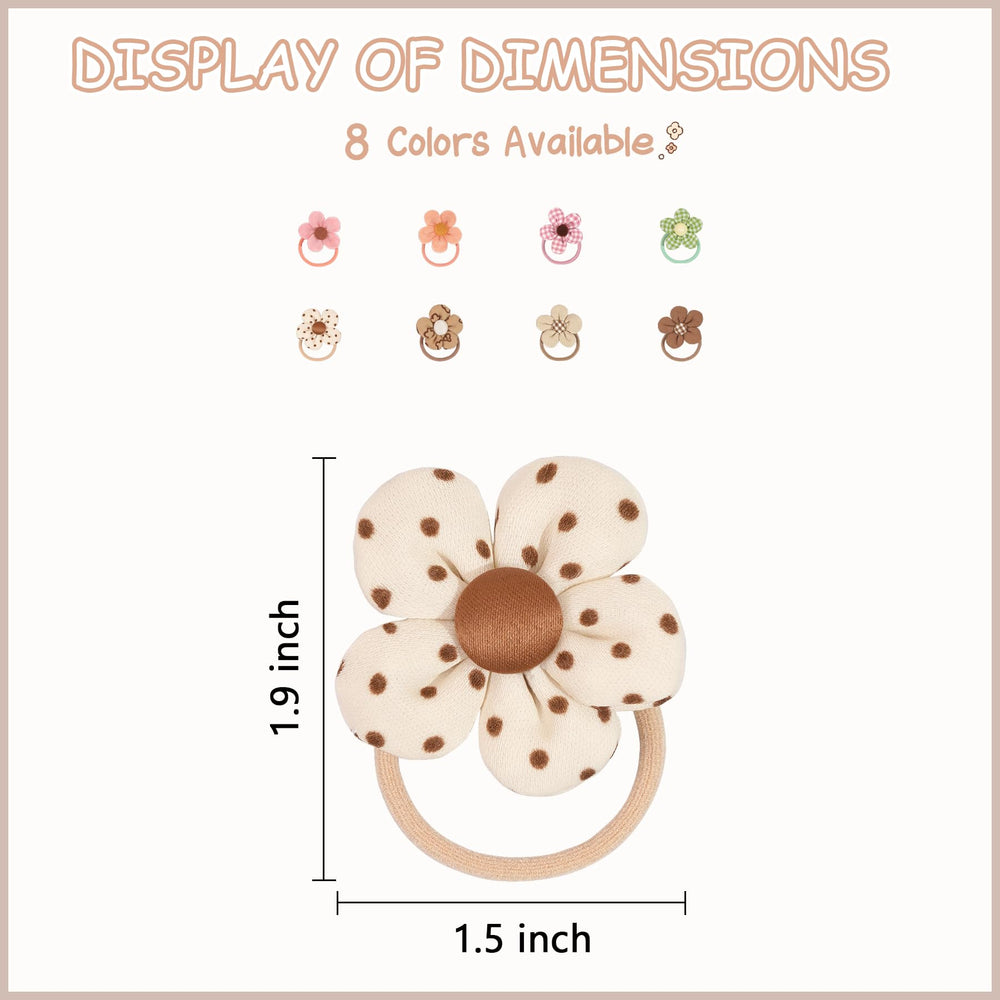 BBGifts toddler hair bows measure 1.5 inches, gentle on fine hair for all day comfort