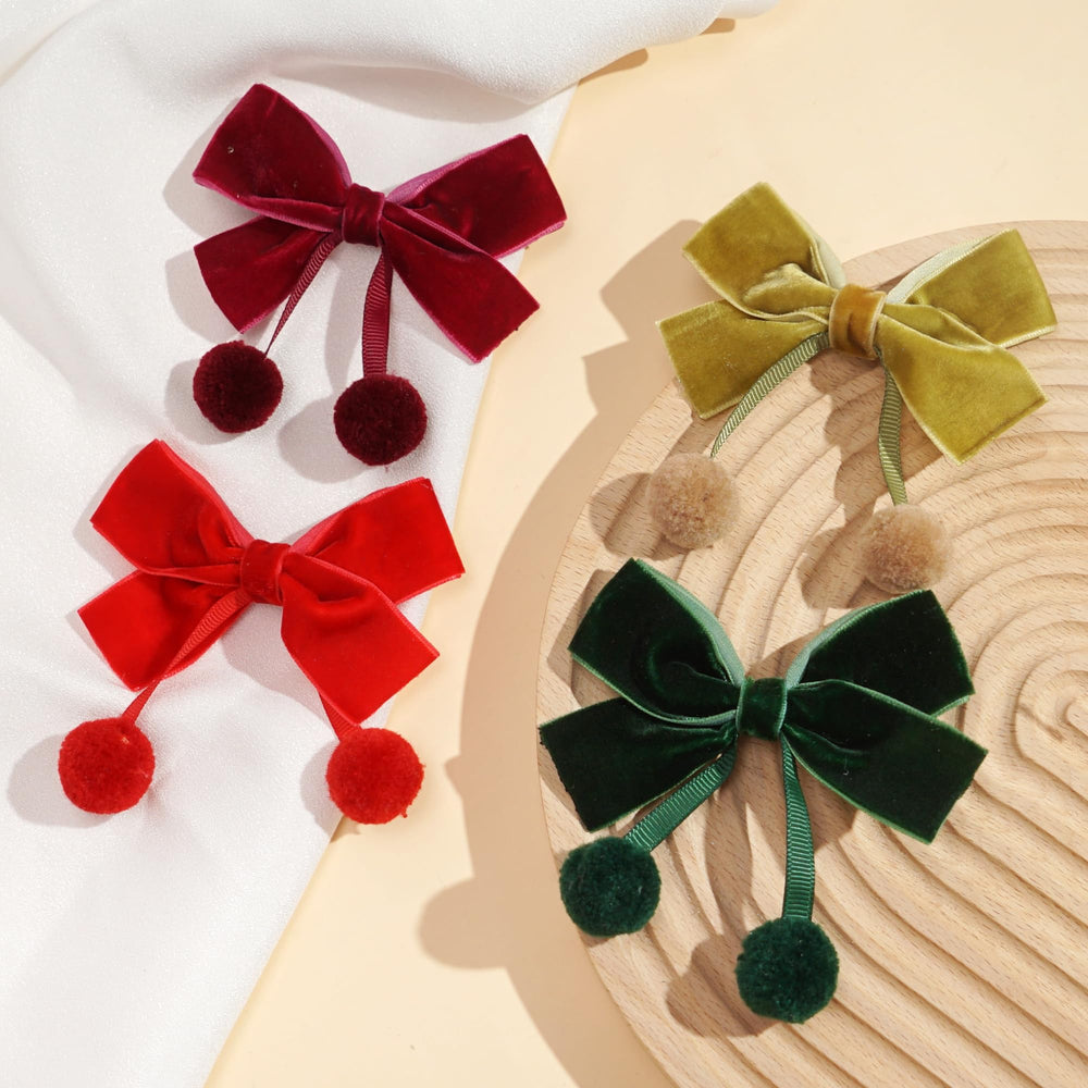BBGifts velvet bows clip gift ready packaging ideal for holidays