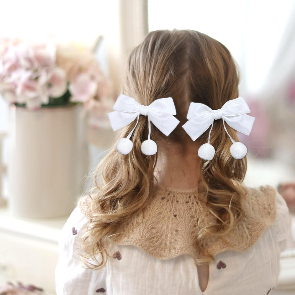 BBGifts velvet bows clip party outfit ready enhances photos