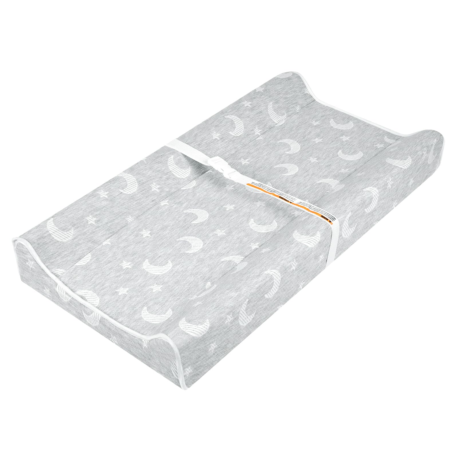 BBjixiang baby diaper changing pad outer view with non-slip base for stable diaper changes