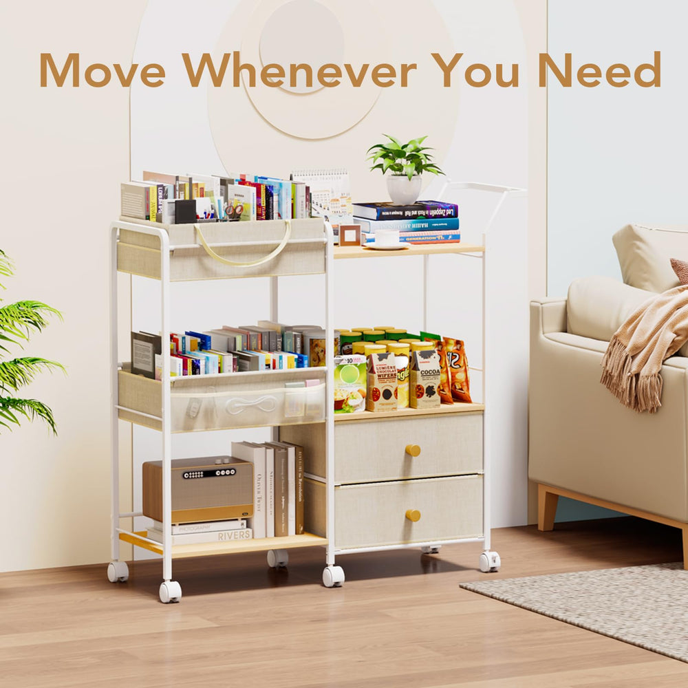 BBLIKE durable metal, wood, and fabric combine sturdy support with a stylish finish.