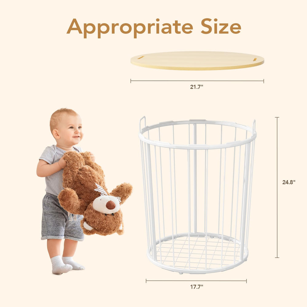 BBLIKE modern neutral style complements contemporary nurseries with a minimalist white frame.