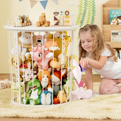 BBLIKE toy storage with 100L capacity to keep plush toys neatly stored