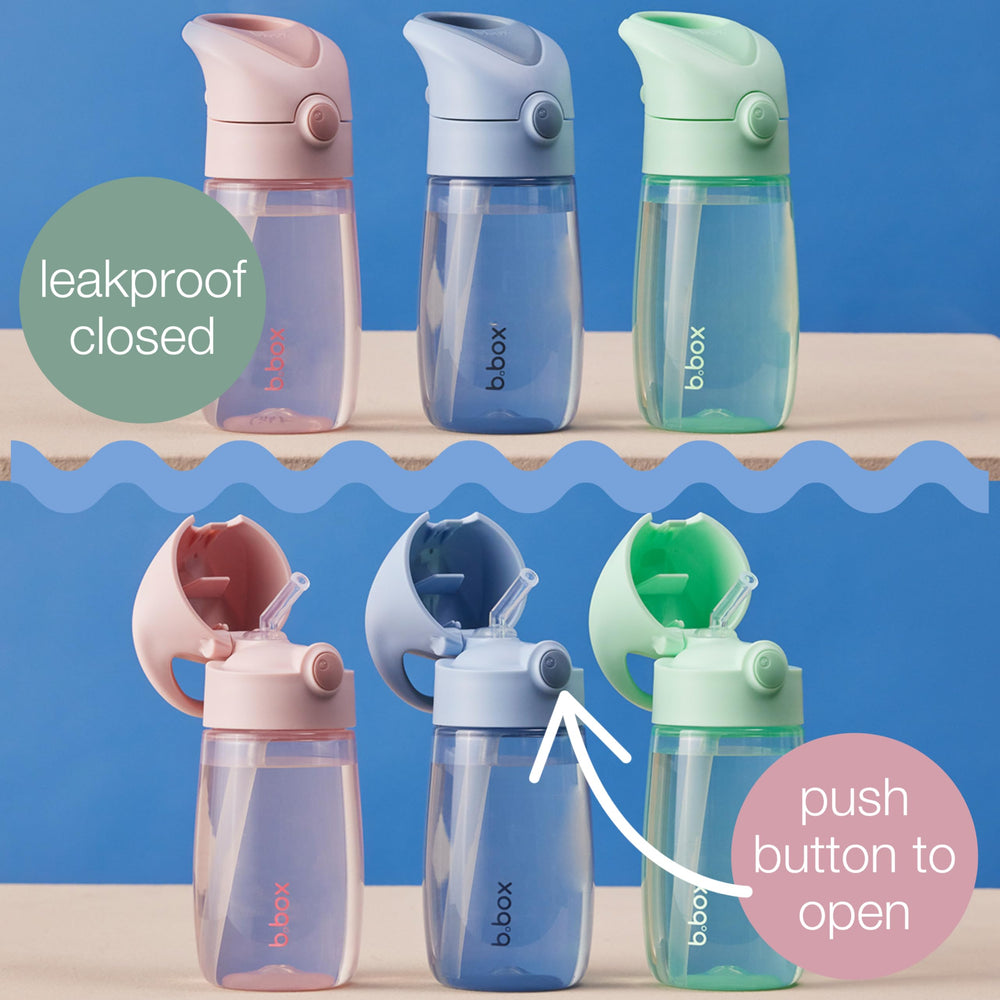 b.box Drink Bottle Jnr compatible base image shows modular base compatibility