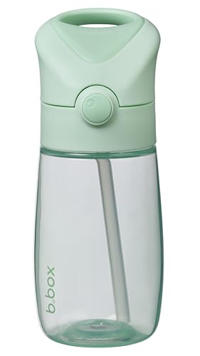 b.box Drink Bottle Jnr spearmint front view ideal for little hands