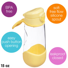 b.box leak proof lid keeps bags dry during daily transport and daycare.