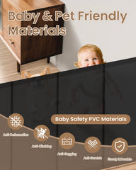 BBsecure 34-inch tall soft PVC mesh with smooth edges minimizes injuries.