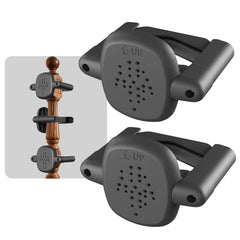 BBsecure baby gate banister adapter wall-mount 2-pack secured on posts