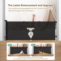 BBsecure baseboard-adjustable bracket ensures safe fit without damaging baseboards.