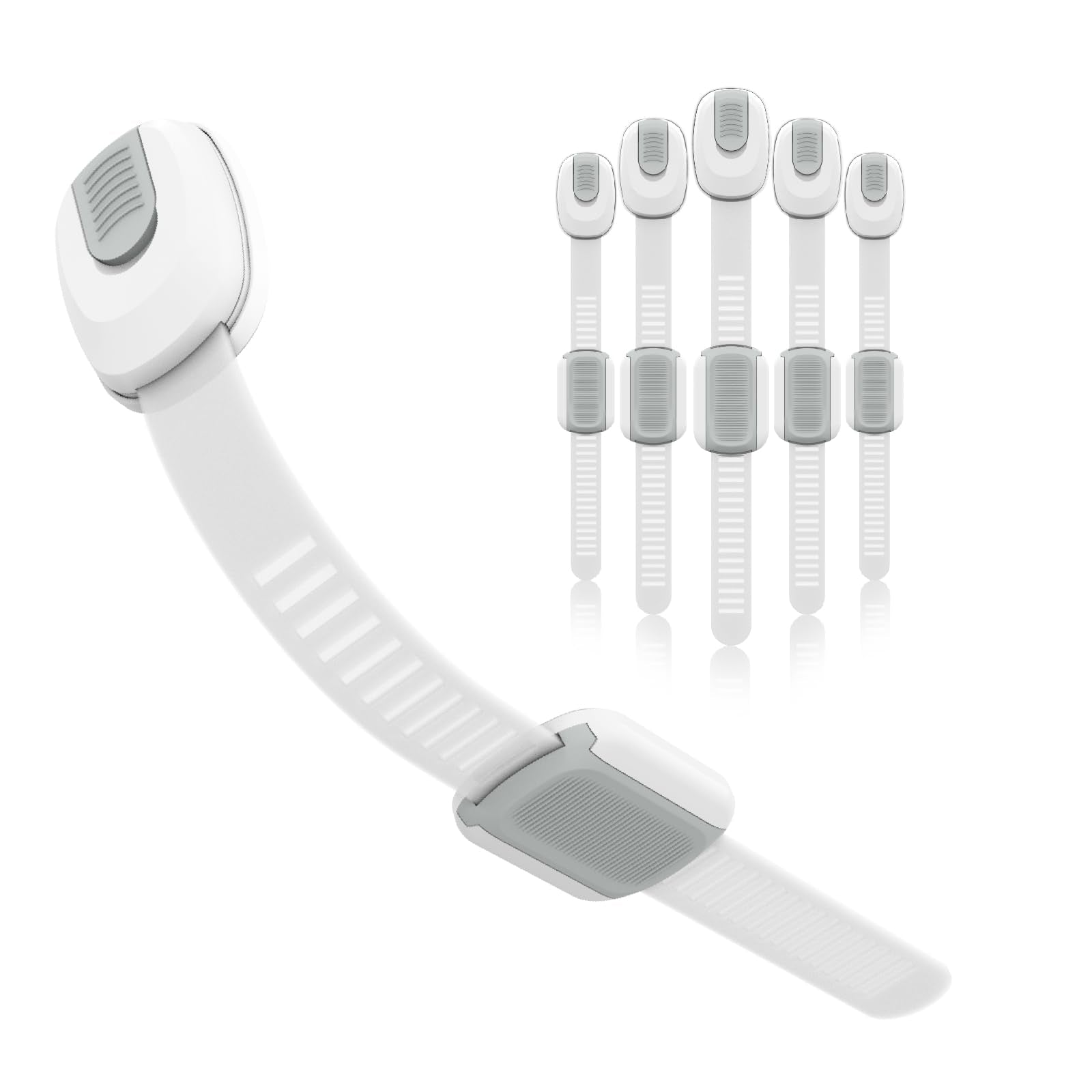 BBsecure child proof cabinet locks package shows six-pack convenience for quick safety upgrades.